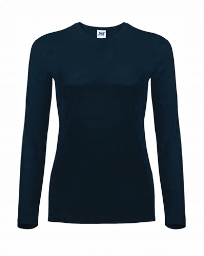 

T-shirt Damski Jhk z długim rękawem Ny granat M