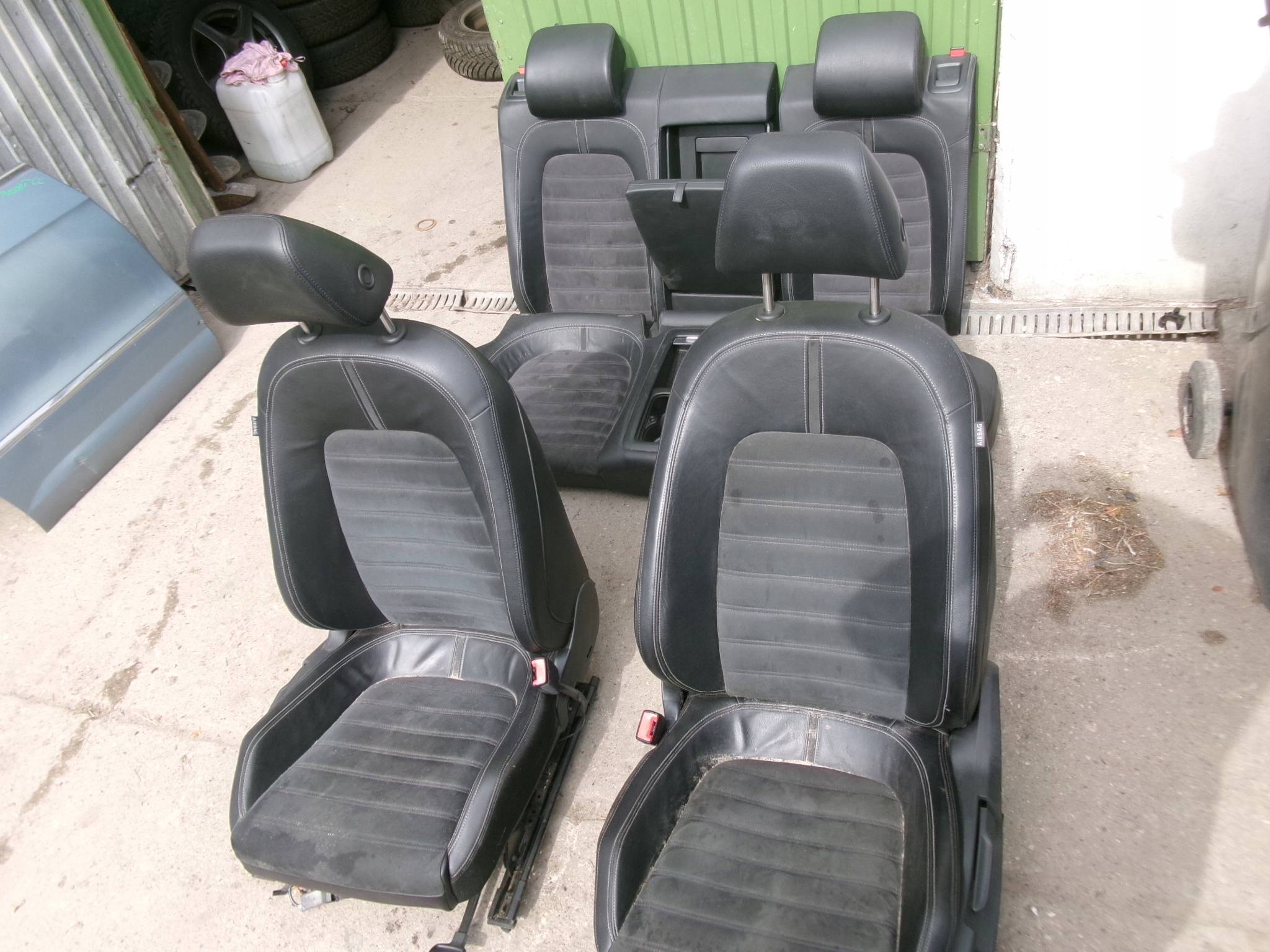 VW PASSAT CC FOTEL FOTELE KOMPLET EUROPA