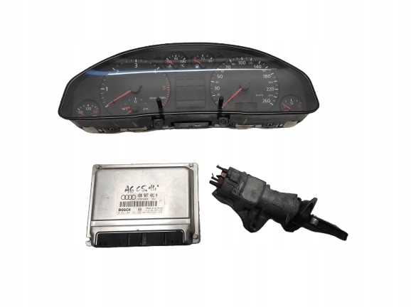AUDI A6 C5 97- 2.5 TDI ZESTAW STARTOWY STEROWNIK 4B0907401H