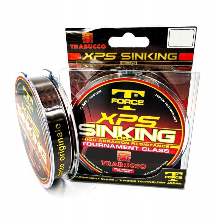 Żyłka Trabucco Xps Sinking Plus 0.16mm 3.6kg 150m Tonąca Na Spławik Match 0