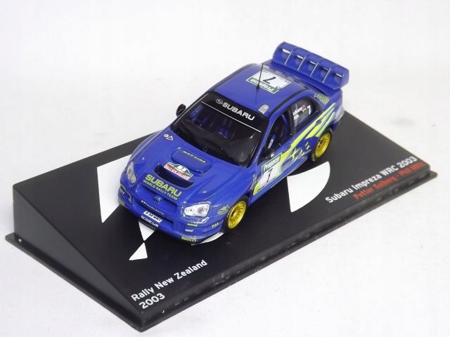 Subaru Impreza 2003 Solberg Nový Zéland 1:43