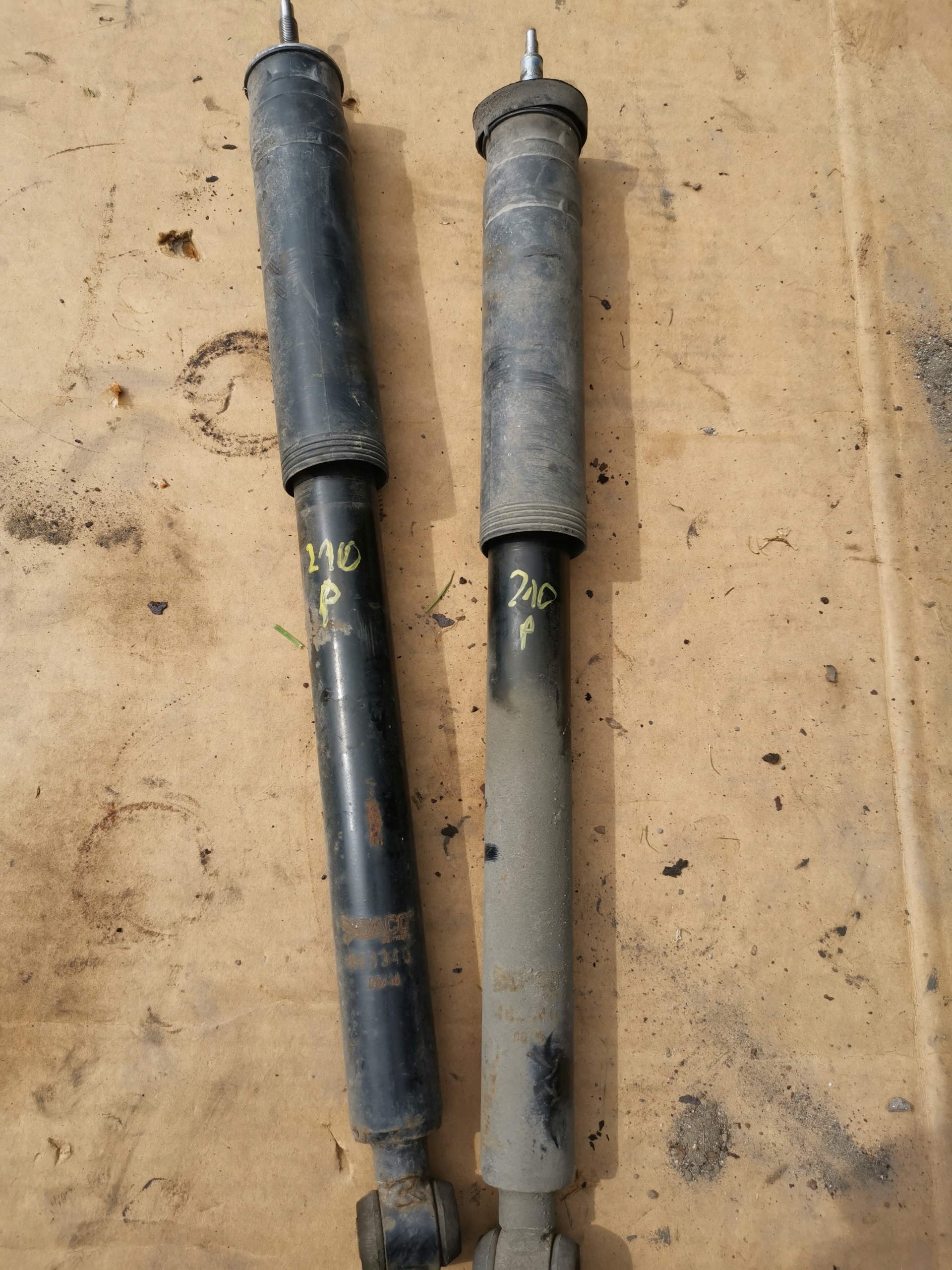 shock absorber left front + right front W210 E KLASA 2,9td 3,0td