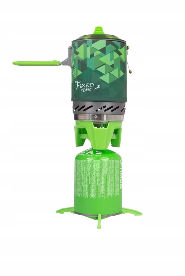 Kuchenka turystyczna, zestaw do gotowania Fire Maple FMS-X2 green