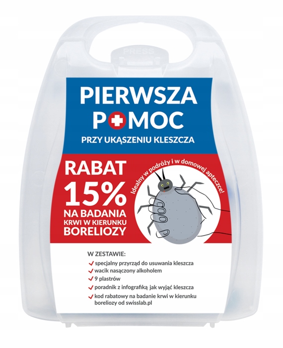 

Pierwsza Pomoc przy ukąszeniu kleszcza Controly