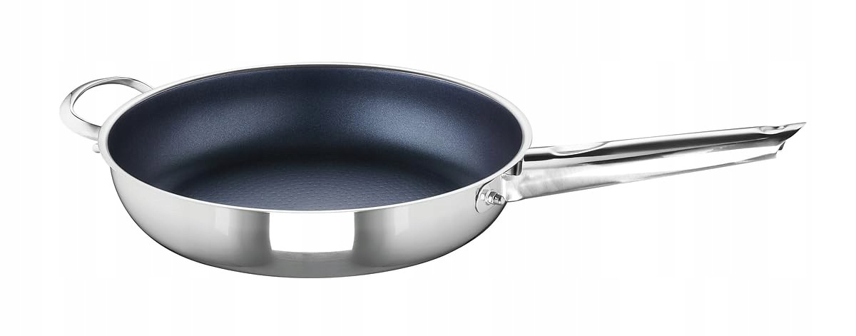 Schulte-Ufer Panvica Romana XXStrong, 28 cm, nehrdzavejúca oceľ, strieborná