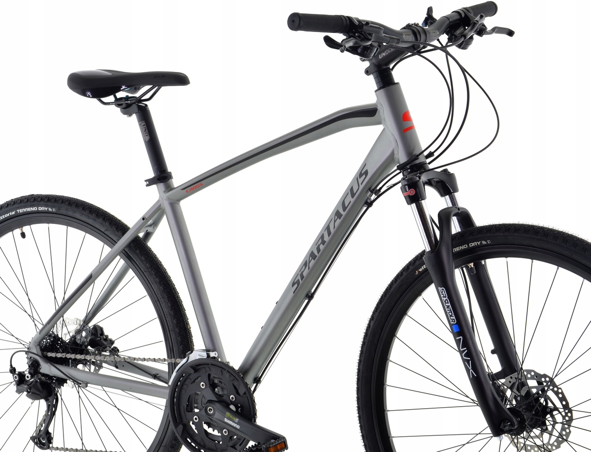 ROWER 28'' SPARTACUS CROSS 4.1 SHIMANO ALIVIO 3x9 HAMULCE HYDRAULICZNE Marka Spartacus
