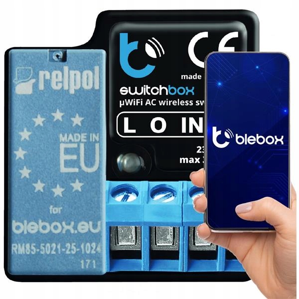 Reléový modul switchboxu v3 Blebox