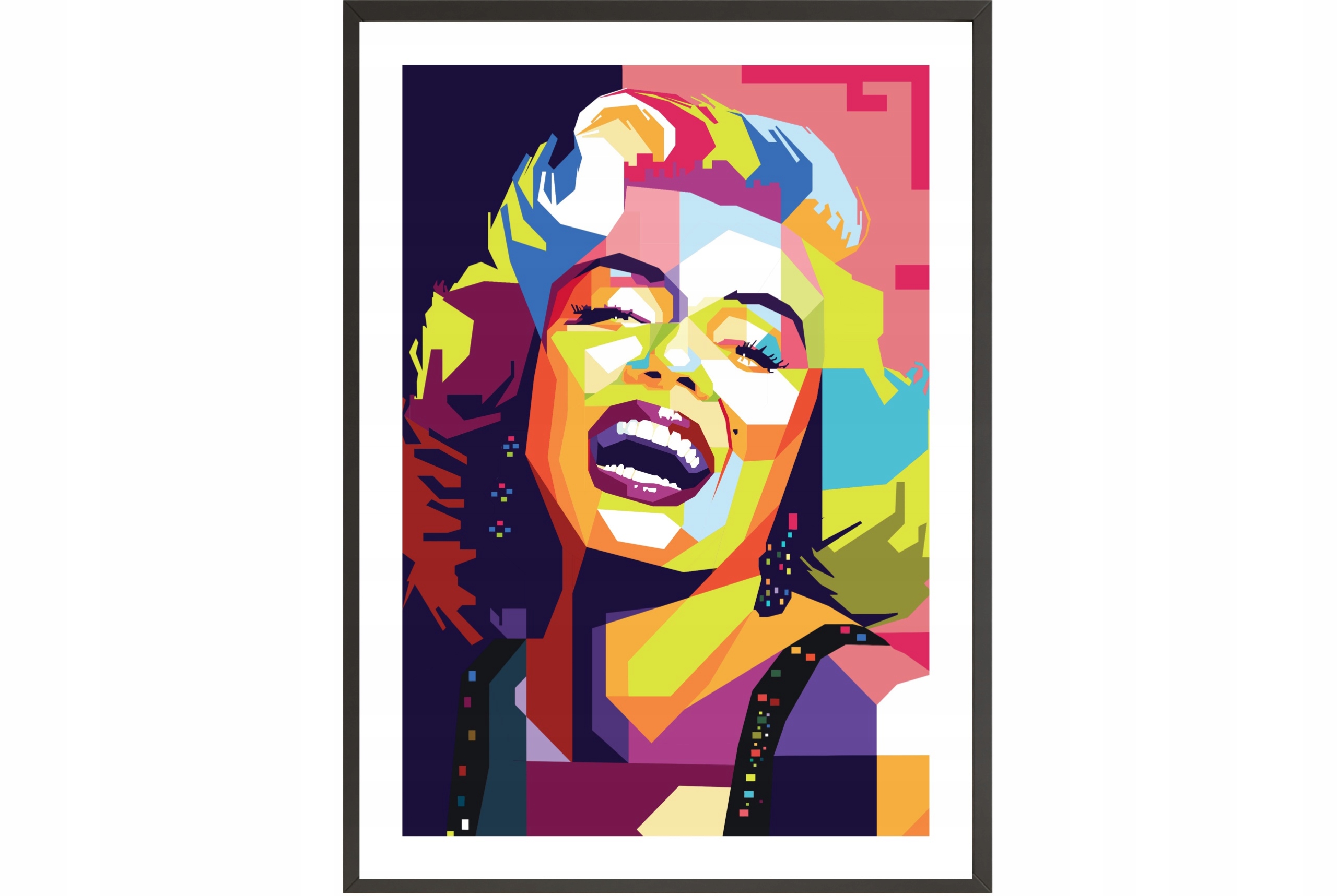 

Obraz plakat 40x30 marilyn monroe kolorowy portret