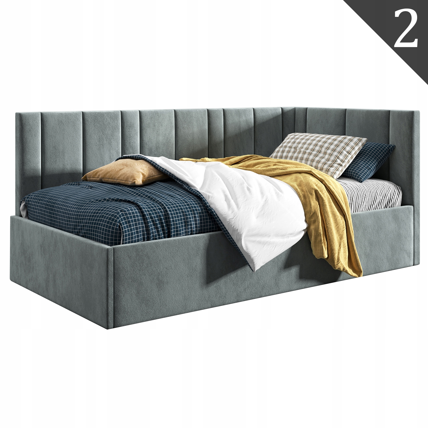 Łóżko młodzieżowe Tapczan 100x200 + POJEMNIK Marka inna