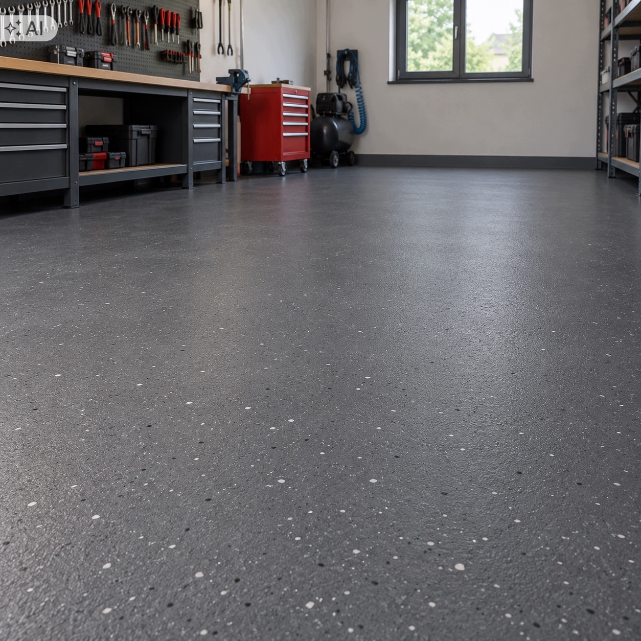 Pryskyřice na betonu s vločkami sada 25 m2 epoxidová garáž zemina Techniart