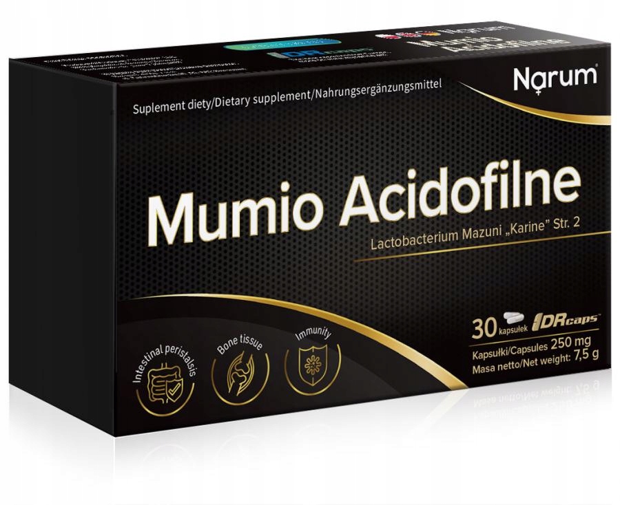 Kapsułki Narum mumio acidofilne 30 szt.