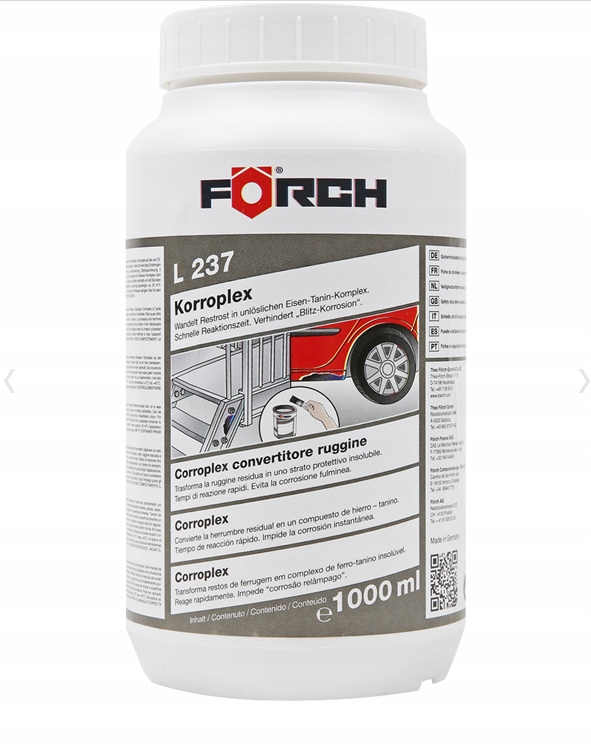 

Korroplex Neutralizator Rdzy 1L. Farba Forch L237