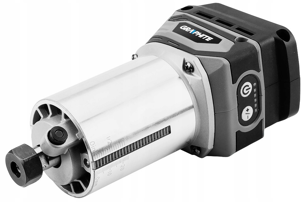 FREZARKA GÓRNOWRZECIONOWA AKUMULATOROWA BEZPRZEWODOWA DO DREWNA DRZEWA 6.0 Informacje dodatkowe regulacja obrotów