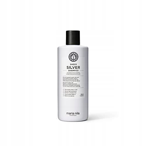 Maria Nila Shampoo Neutralizující Žluté Tóny Vlasů Sheer Silver (shampoo)
