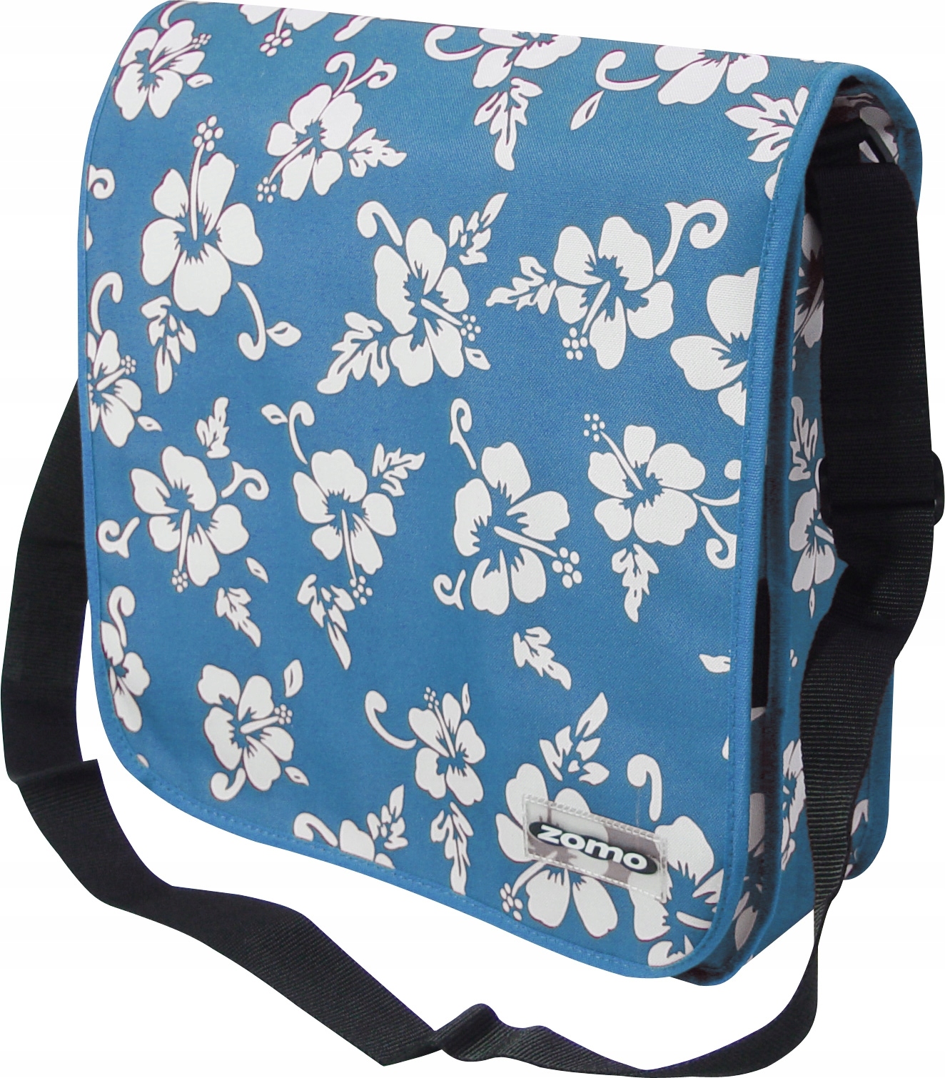 Torba na winyle Zomo Flower Recordbag Street- 35 Lp Niebieski