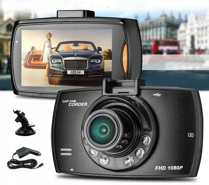 VIDEO REJESTRATOR JAZDY KAMERA SAMOCHODOWA FULL HD Kod producenta Homyl