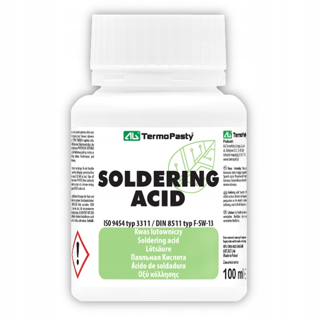 KWAS LUTOWNICZY AG PŁYN DO LUTOWANIA 100ml