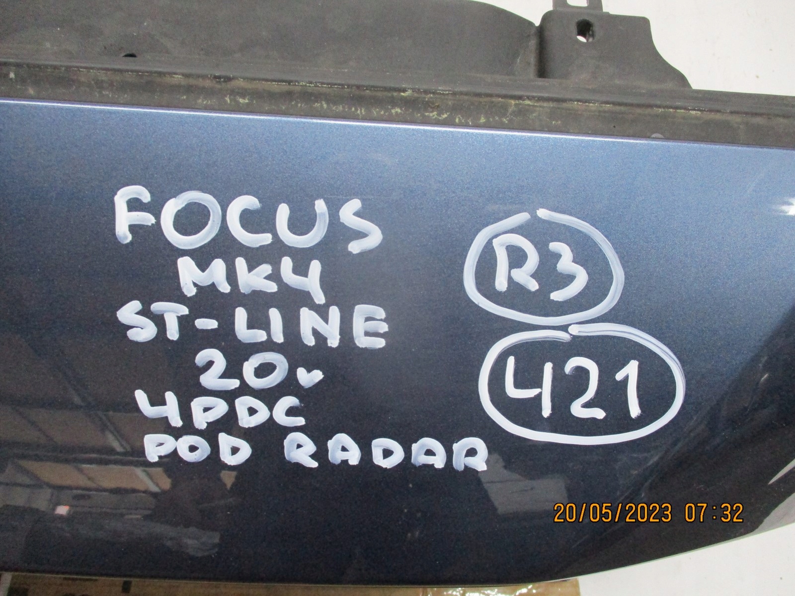 front bumper Ford Focus MK4 ST-LINE 4 PDC