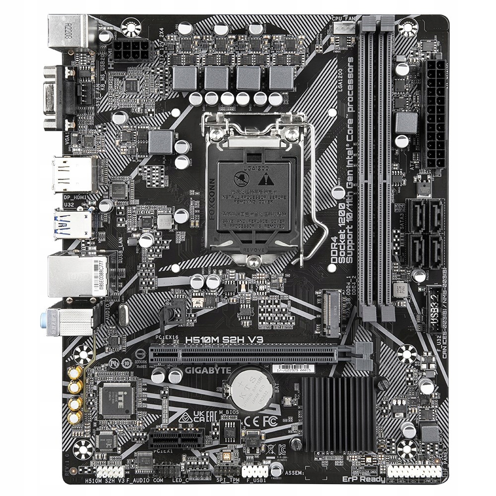 Płyta główna Micro Atx Gigabyte H510M S2H V3