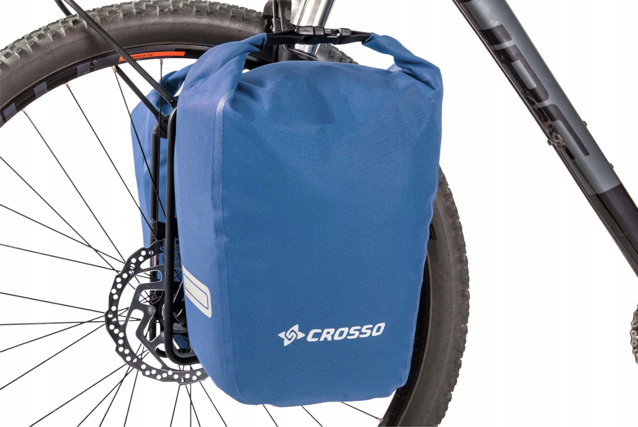 Sakwy Crosso Twist 30 System Rail Niebieski kolor