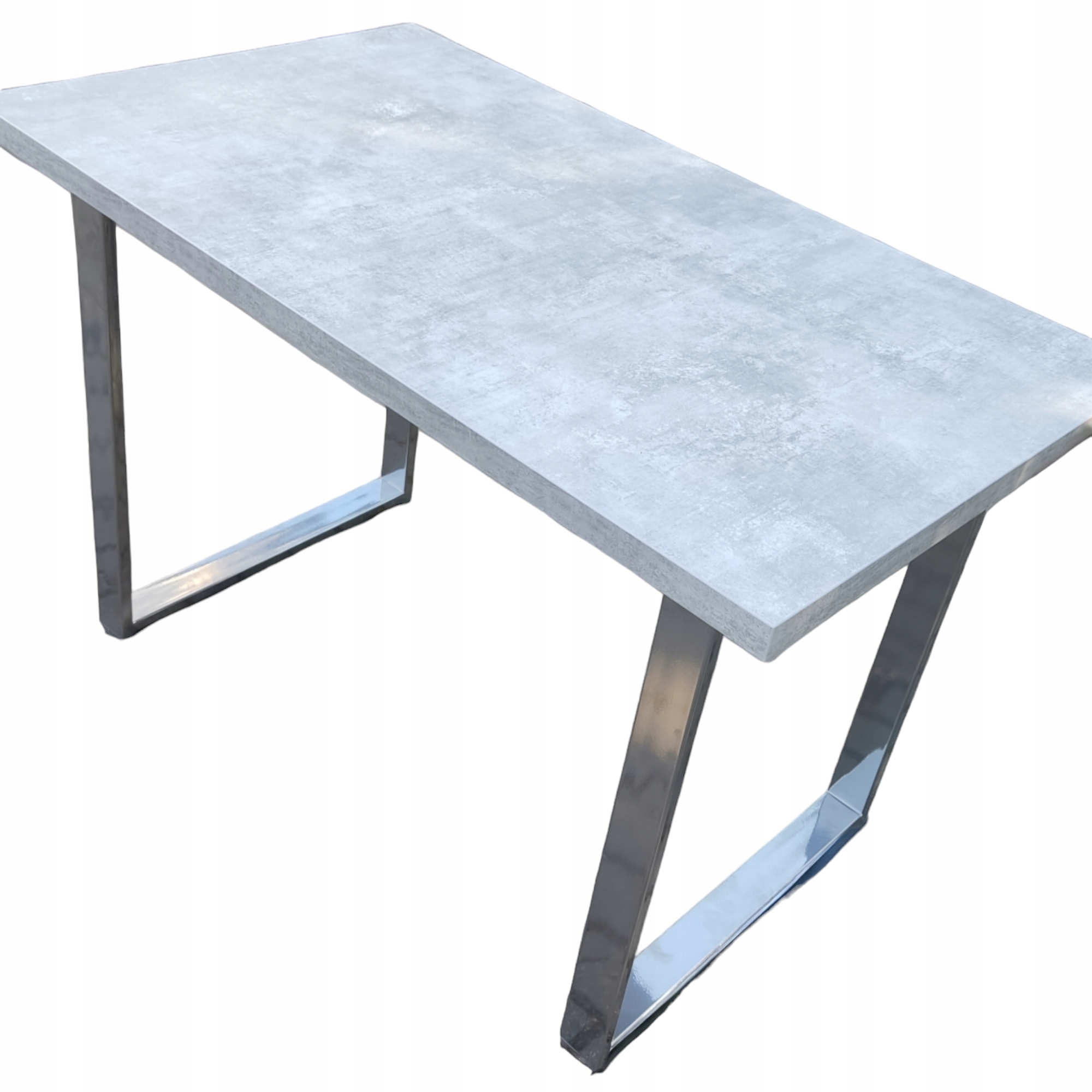 Biurko stół loft nogi chrom