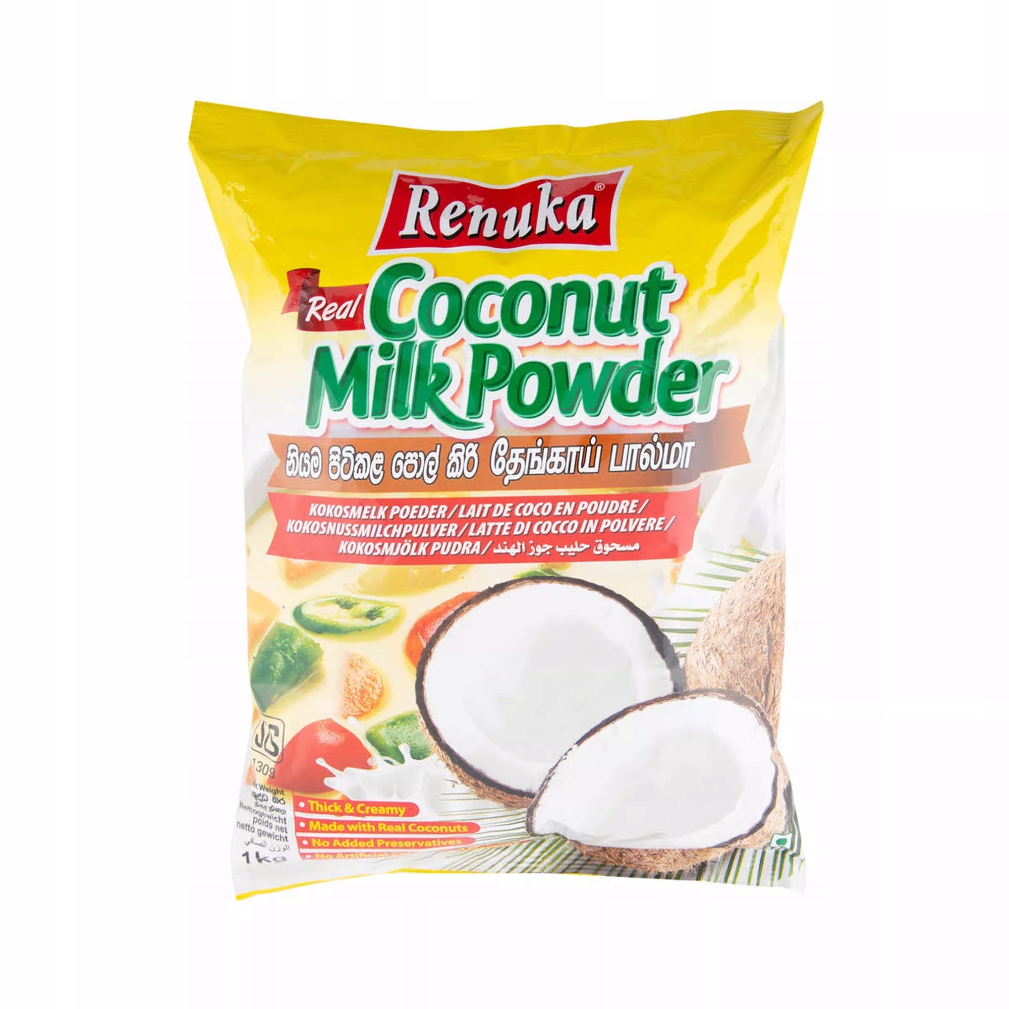 Levně Kokosové mléko v prášku Instant Coconut Milk Powder Renuka 1 kg