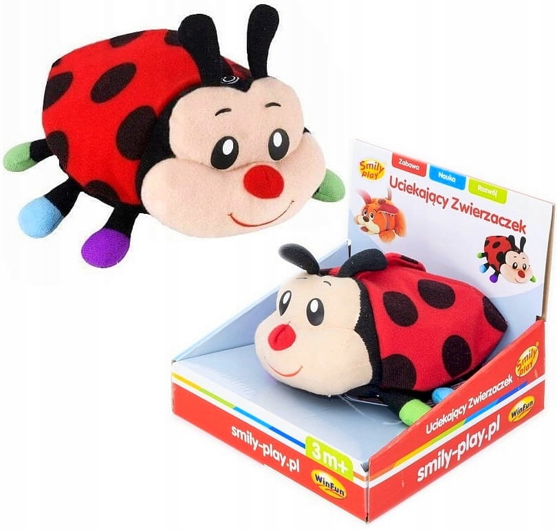 

Uciekająca-wibrująca Biedronka Smily Play 0210