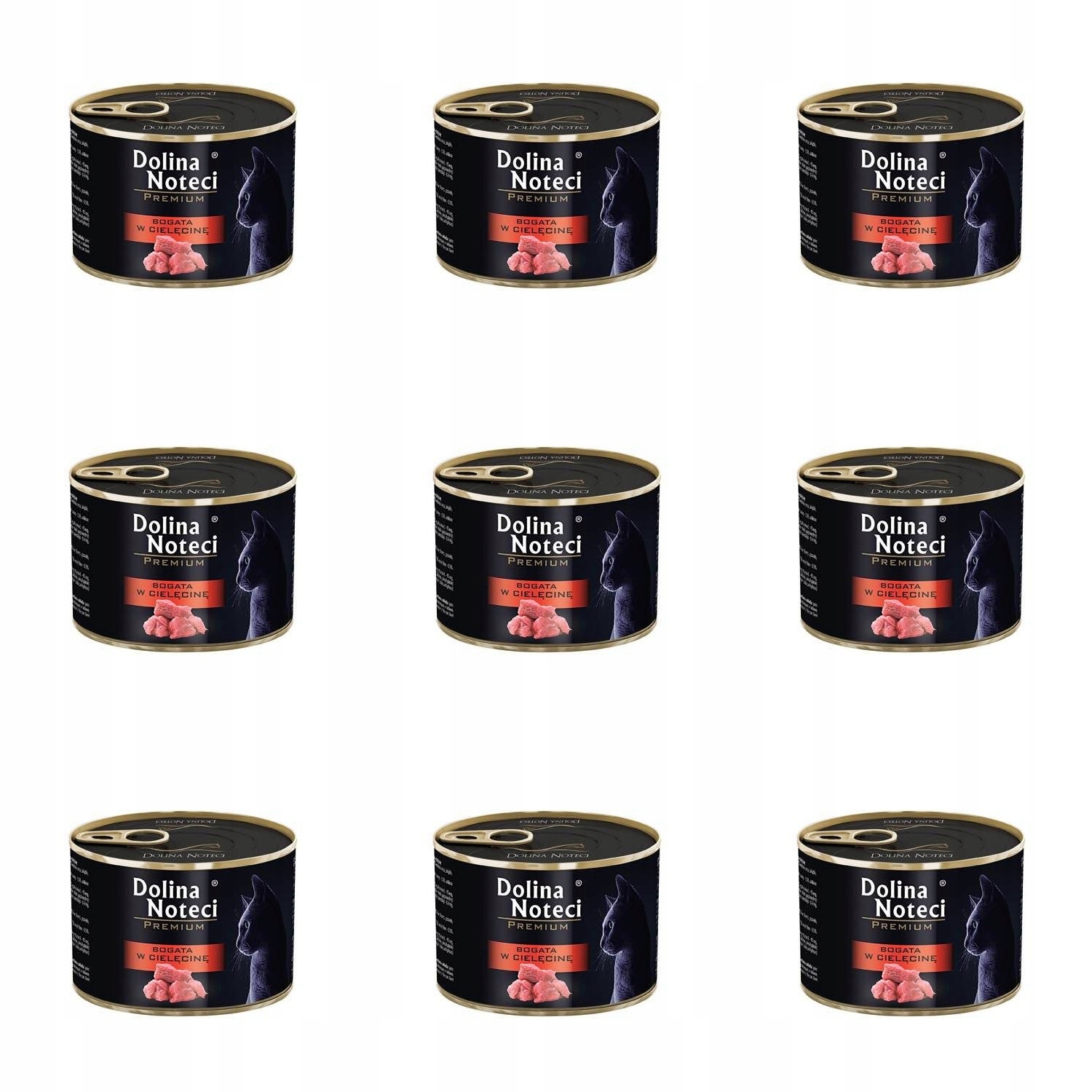 Levně Dolina Noteci Premium Telecí Kočka 9x185G