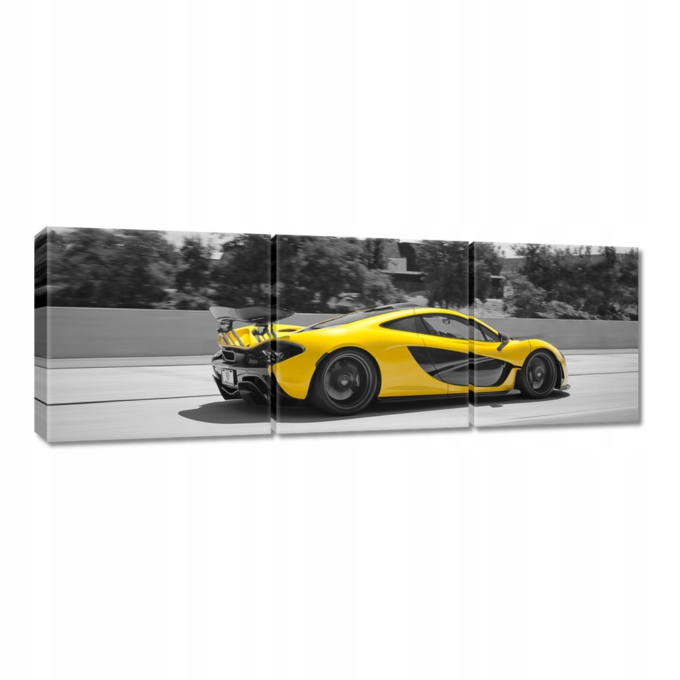 

Obrazy 120x40 Yellow McLaren P1