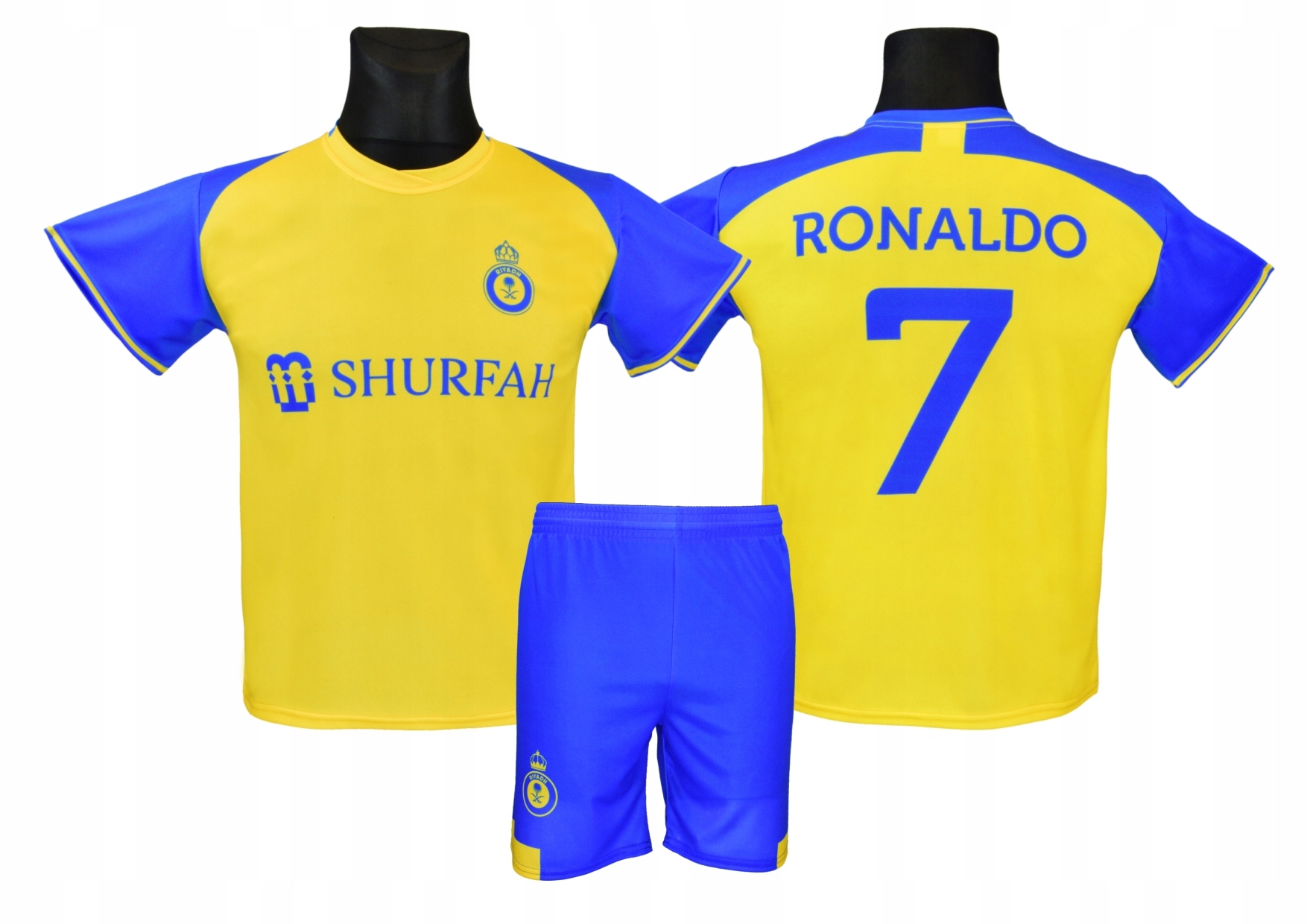 

Ronaldo strój koszulka spodenki rozmiar 134