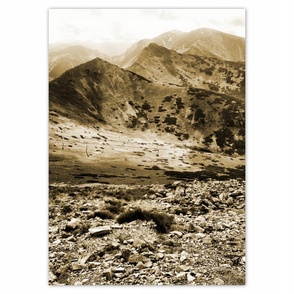 

Naklejki 50x70 Tatry Polskie góry Widok