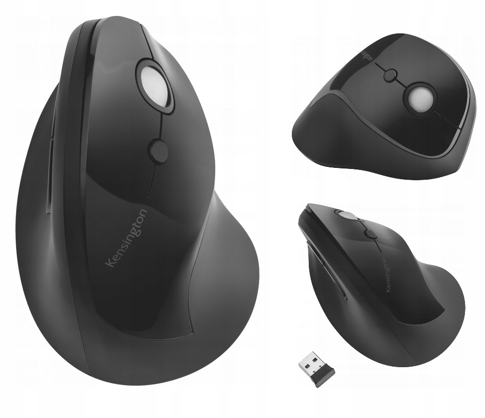 

Mysz bezprzewodowa Kensington Pro Fit pionowa