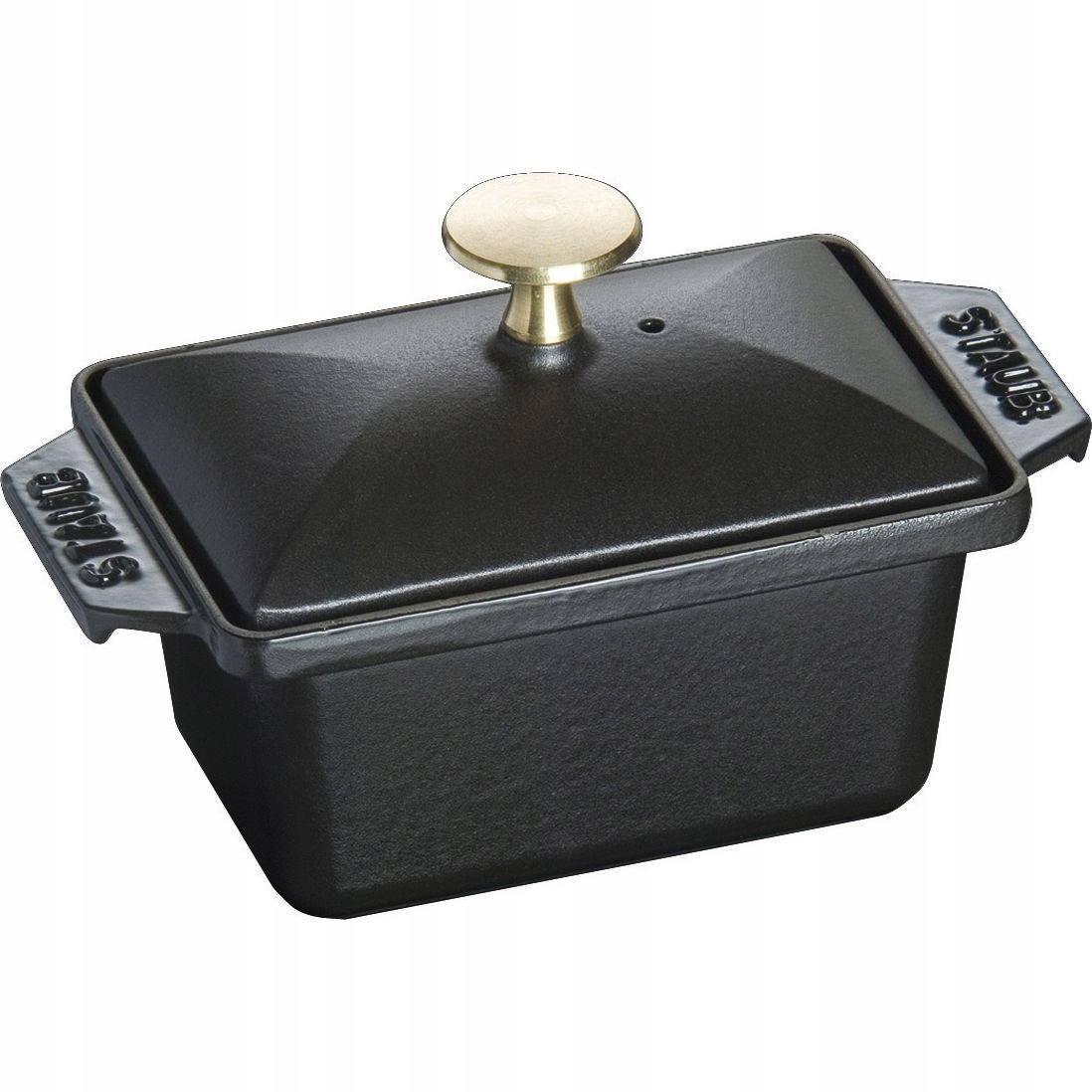 Staub Mała forma do pieczenia 15 cm, czarny Francja
