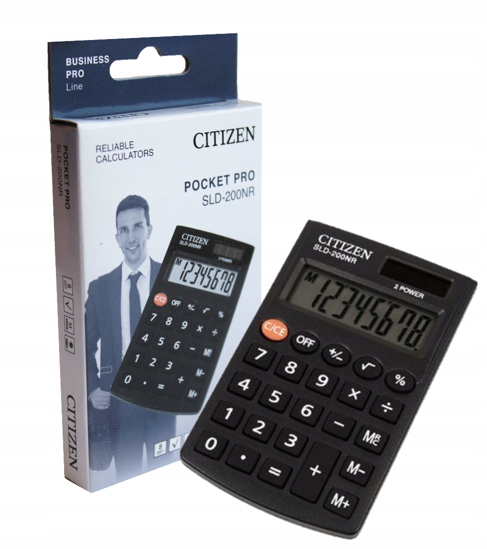 

Kalkulator Citizen SLD-200 Nr