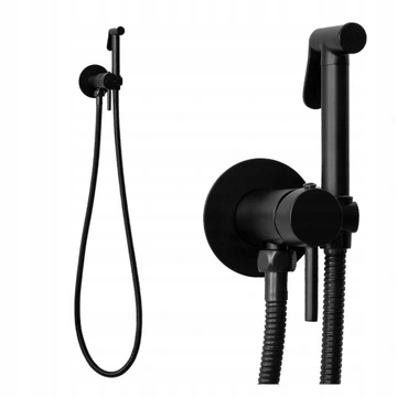 Podomietková bidetová batéria Luxusná čierna matná