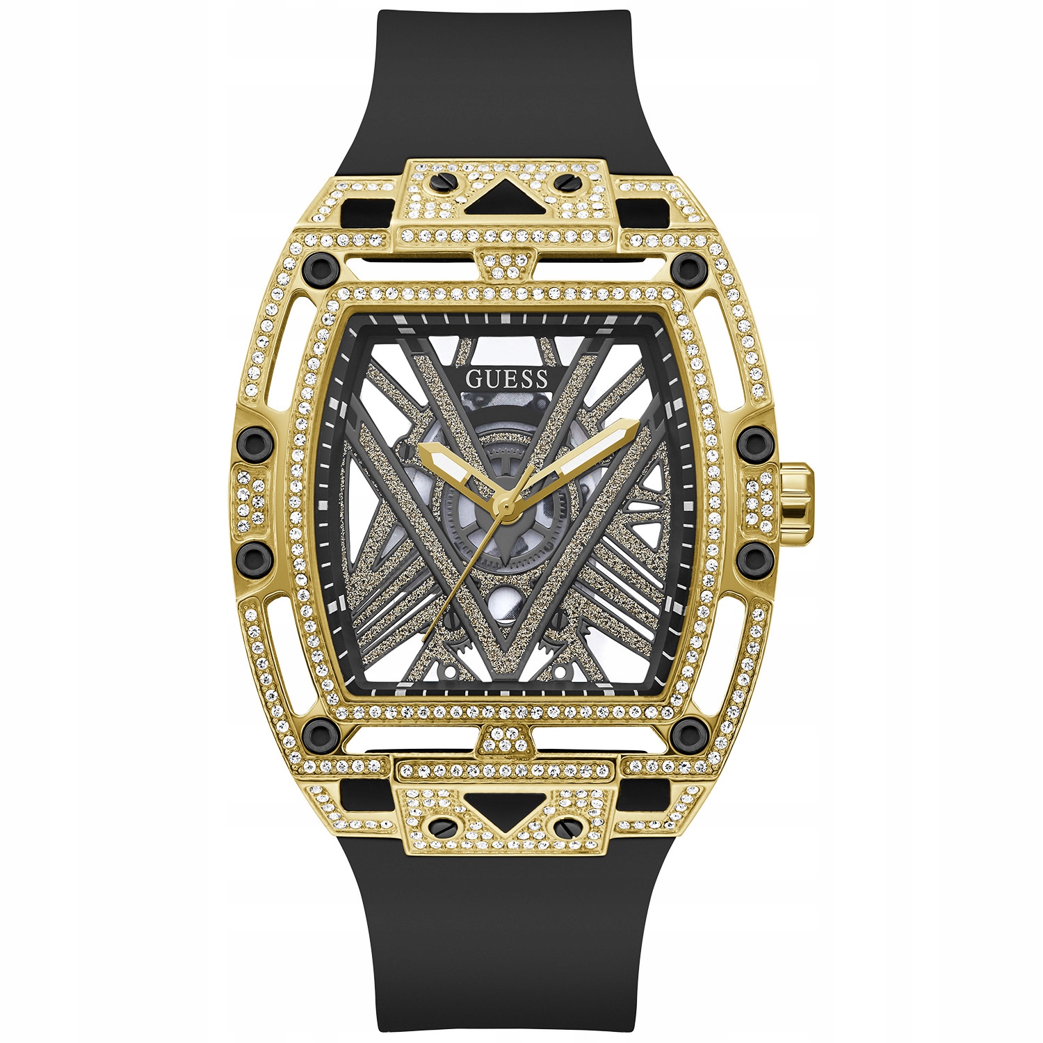 Pánské Hodinky Guess GW0564G1 černé