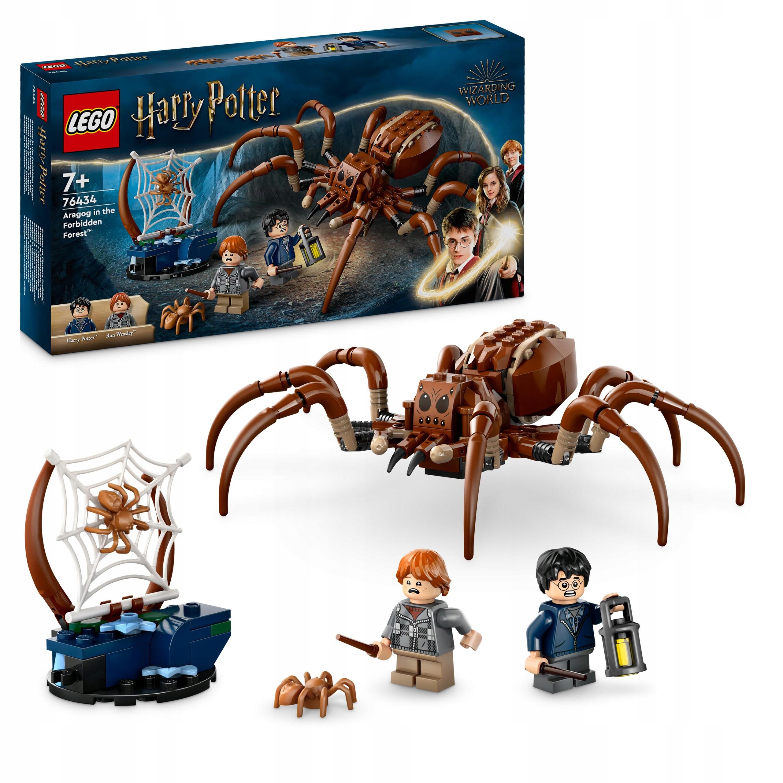 Lego 76434 Harry Potter Aragog w zakazanym lesie