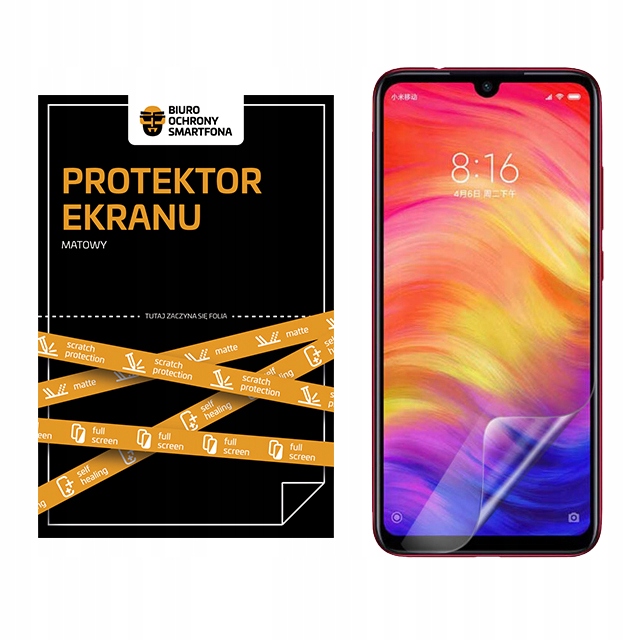 

Folia Hydrożelowa Matowa Bos do Xiaomi Redmi 7