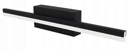 Koupelnová Nástěnná Lampa 9W Led Lampa Nad Zrcadlo Skříňka Obraz Černý Kovový