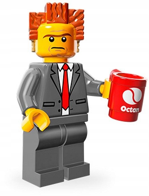 Lego 71004 figurka Prezident podnikání Nový