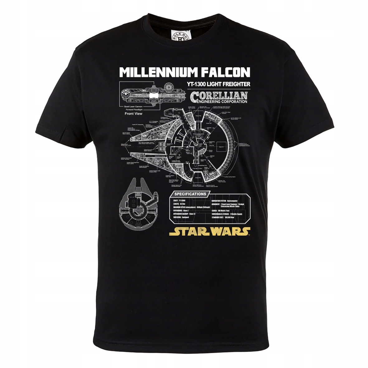 

Koszulka Star Wars Gwiezdne Wojny Milennium Falcon