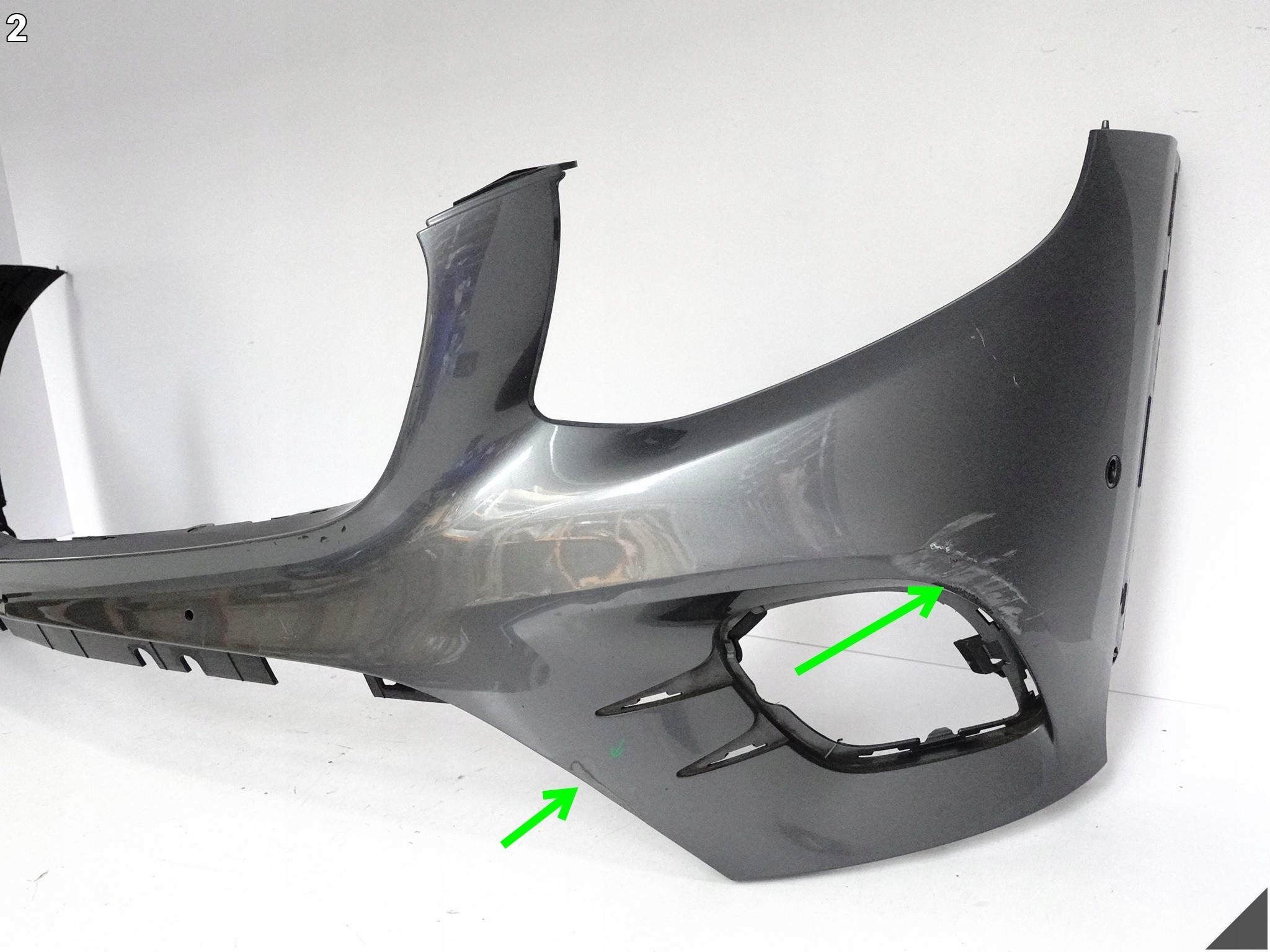 MERCEDES GLC X253 C253 AMG 15-19 bumper BUMPER + pillar front (6XPDC)