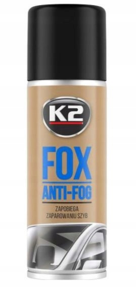 K2 FOX ANTI FOG ZAPOBIEGA PAROWANIU SZYB 200ml