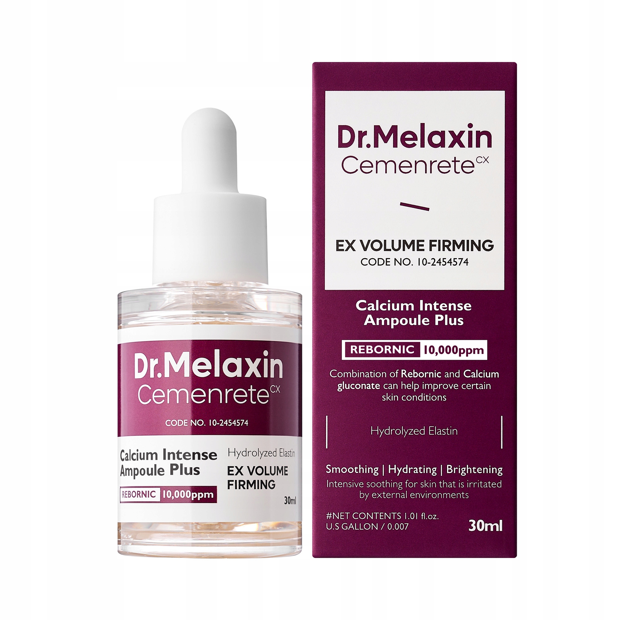 Dr.melaxin Zpevňující sérum s vápníkem na oční okolí a tvář 30 ml