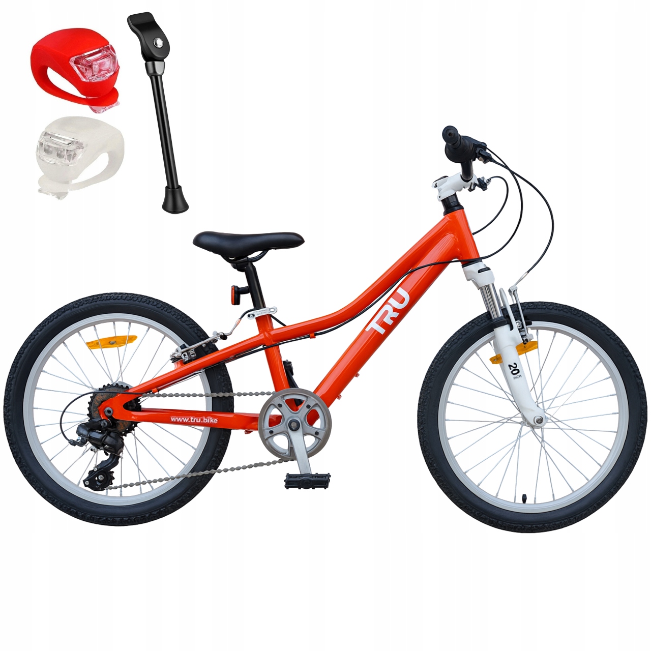 Rower 20 Cali Tru Rower Dziecięcy Aluminiowy Lekki Gratisy