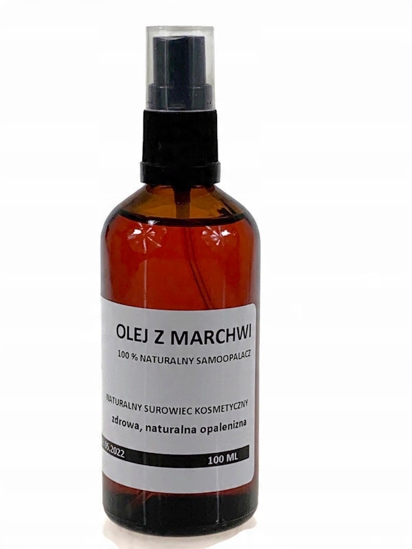 

Olej Z Marchwi 100% Narutalna Złota Opalenizna