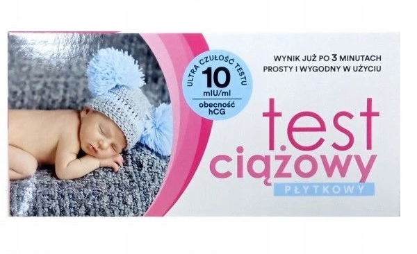 

Test ciążowy płytkowy 1 sztuka Mbm