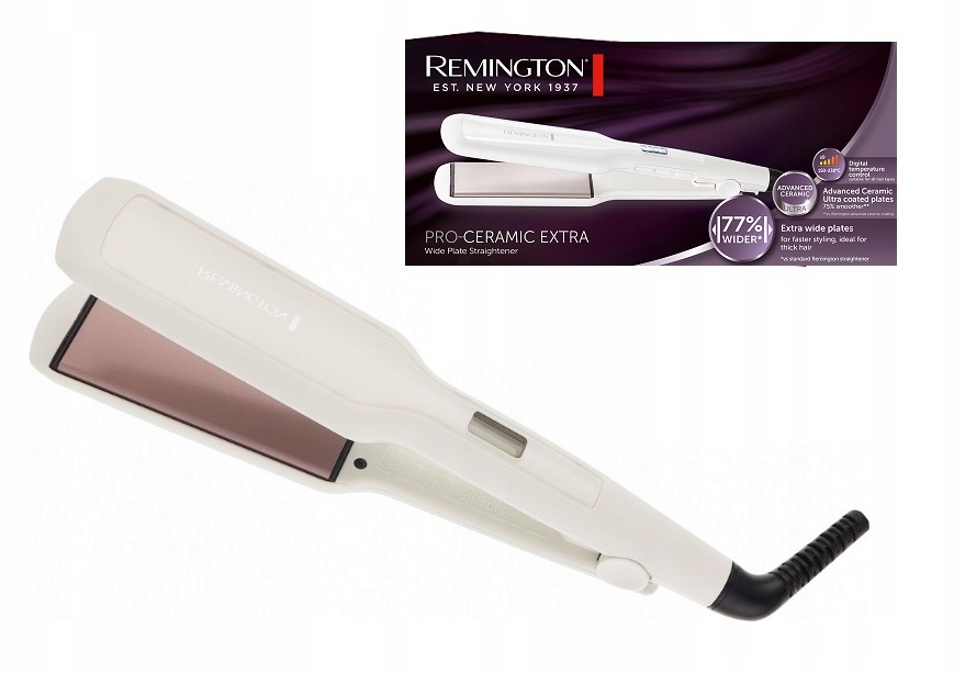 Prostownica Ceramiczna do Włosów Powłoka Ceramiczna Remington Pro S5527