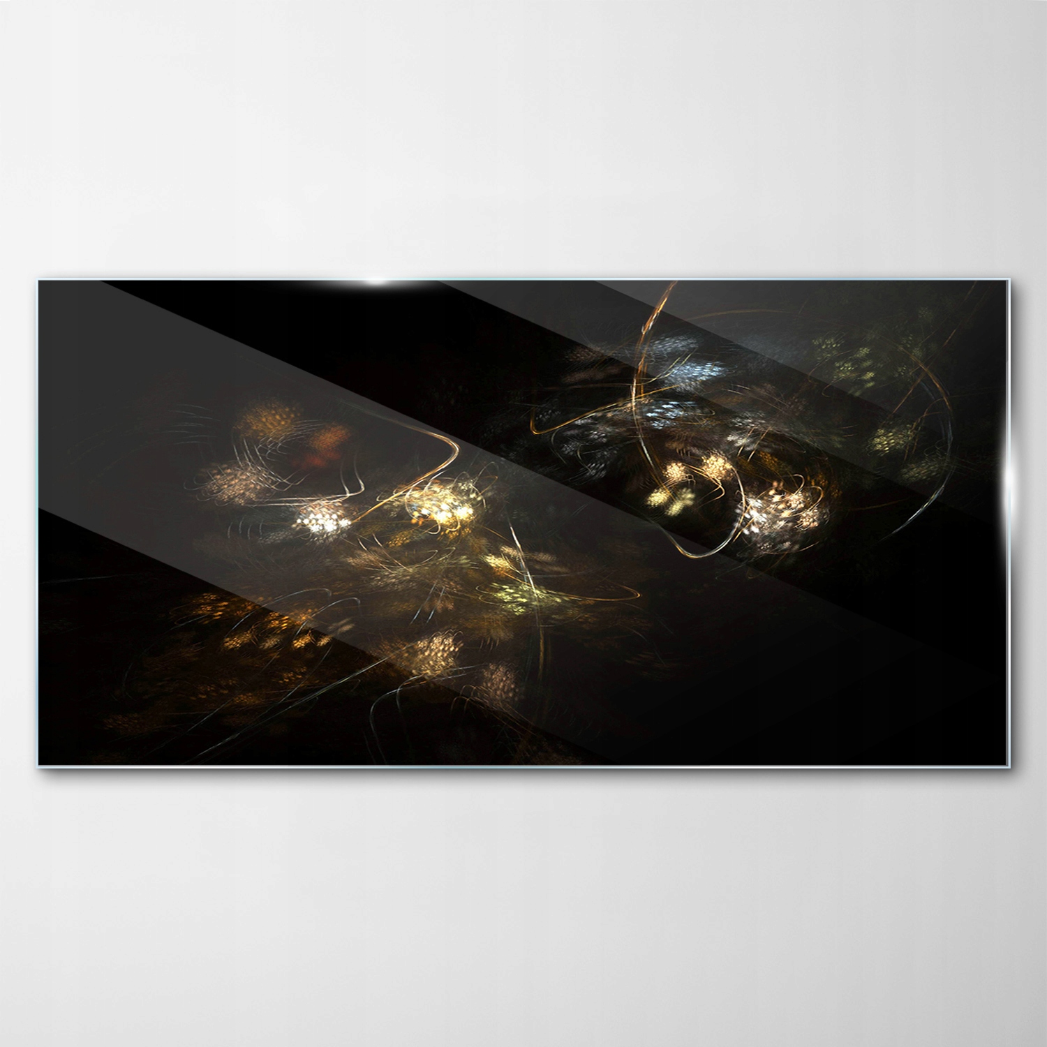 Obraz na skle Dekor Abstrakce Umění 120x60