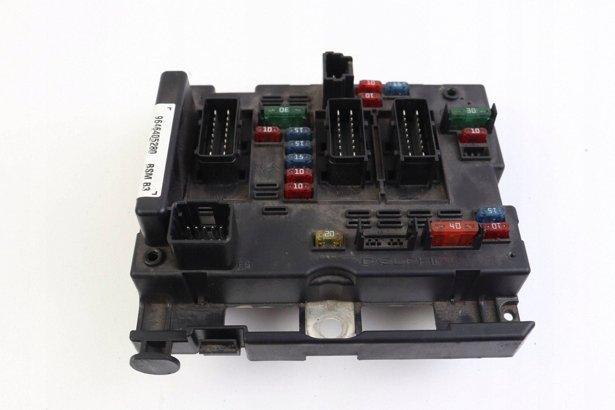 CITROEN PEUGEOT module compartment control unit BSM 9646405280